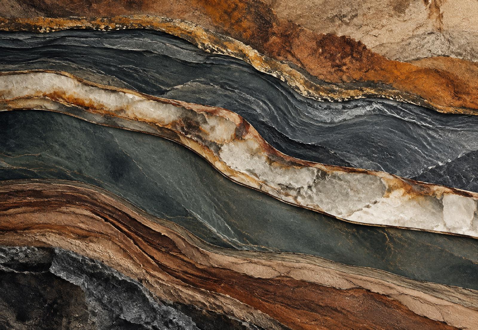 Layered institutional artwork expressing Stratum's treasury architecture